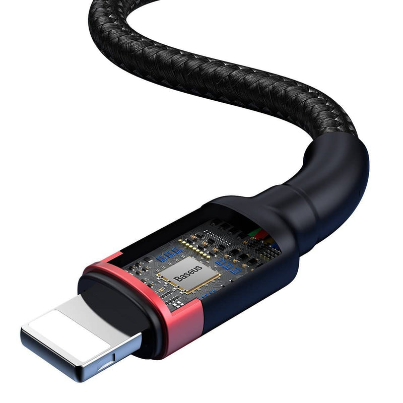 Baseus USB/USB-C naar Lightning iPhone Oplaadkabel 18W 1,2 Meter