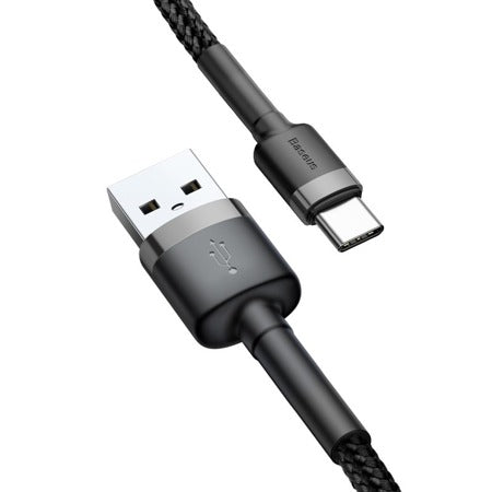 Baseus USB-C Nylon Gevlochten Kabel 0,5 Meter