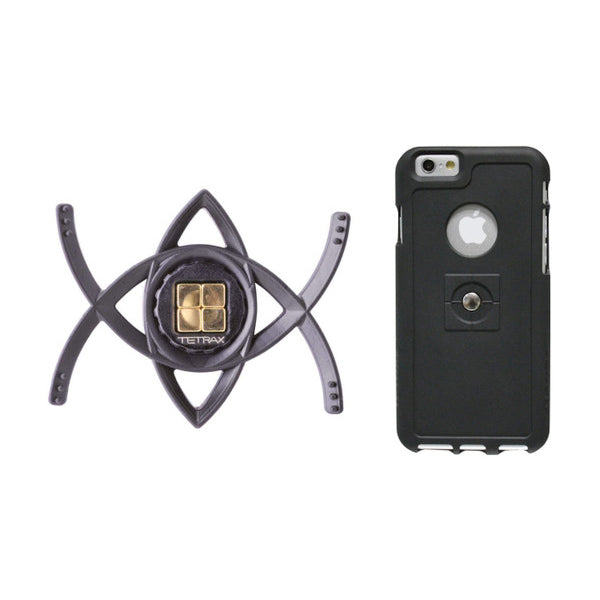 Tetrax Apple iPhone 6 / 6S XCase + Smart houder - Zwart